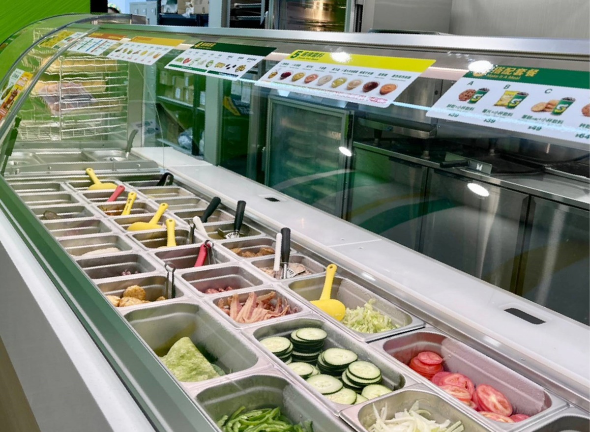 餐點以潛艇堡三明治和沙拉為主。（圖／SUBWAY提供）