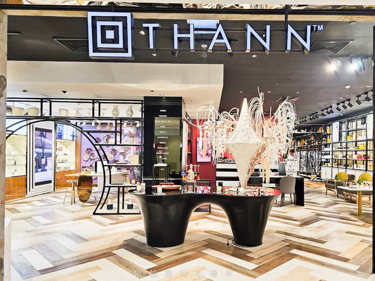 療癒香氛「Thann」的蠟燭、香氛都很受好評。(圖/依娃旅行小確幸提供)