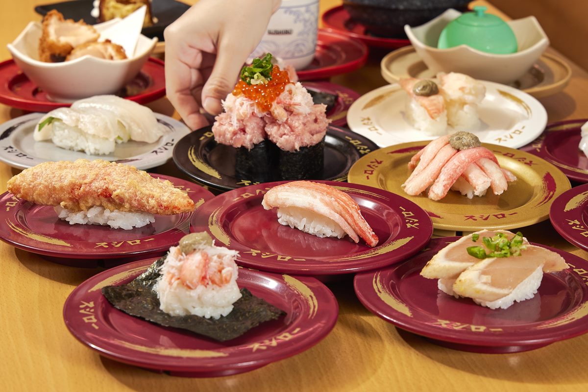 壽司郎螃蟹祭於即日起~12/29限時登場。(圖/壽司郎提供)