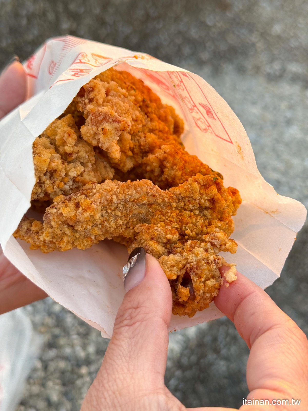 三角骨一份只要50元,這分量在市區少說要破200元。(圖/台南好Food遊提供)
