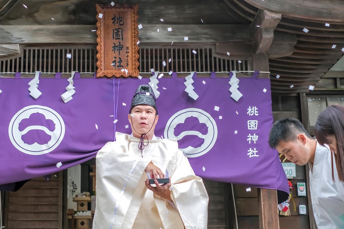 1/29、1/30將舉行祈福儀式，帶大家除去厄運、喜迎新春。（圖／桃園神社提供）