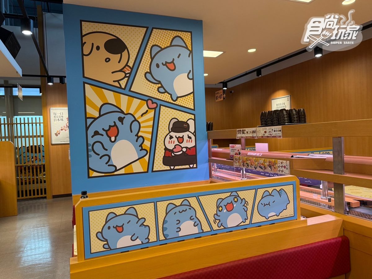 店內滿滿的超Q咖波,粉絲們絕對要拍好拍滿。(圖/許瑋芯攝)