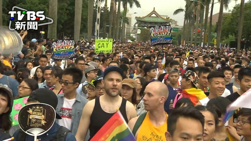 台灣同志婚姻將合法? 外媒:將是亞洲跑第一