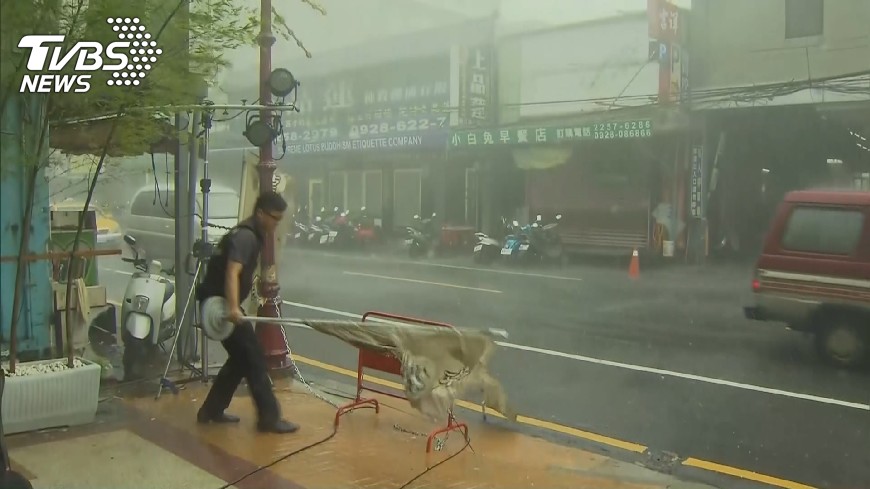 快訊/對流旺盛! 大台北地區、綠島防冰雹、大雨