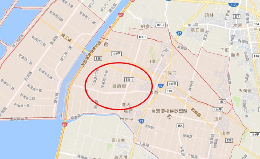 線西鄉位置。圖/Google Map