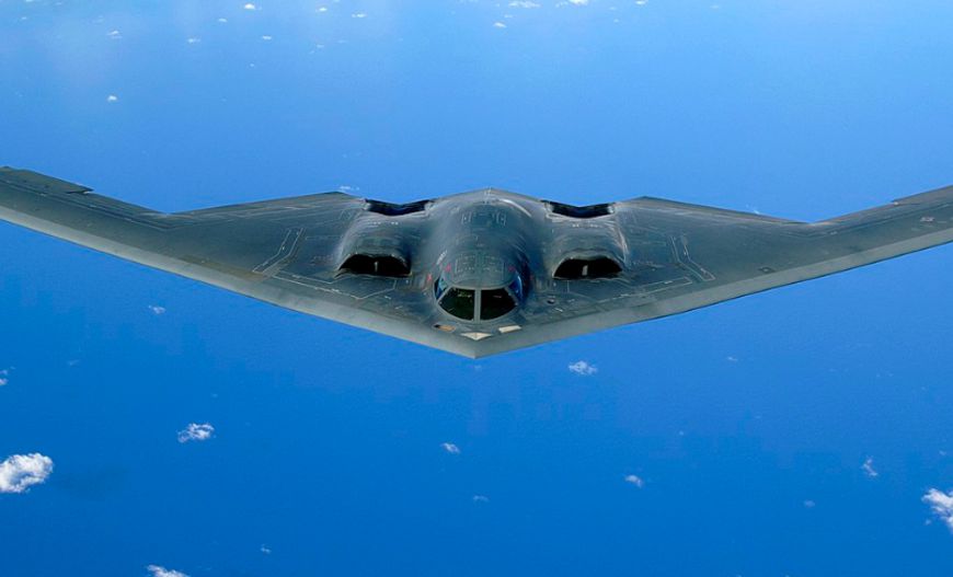 美軍B-2轟炸機。圖／翻攝自維基百科