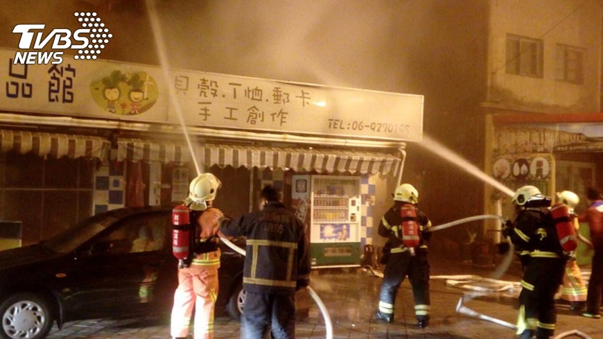 馬公中央街古蹟區店家火警　無人傷亡
