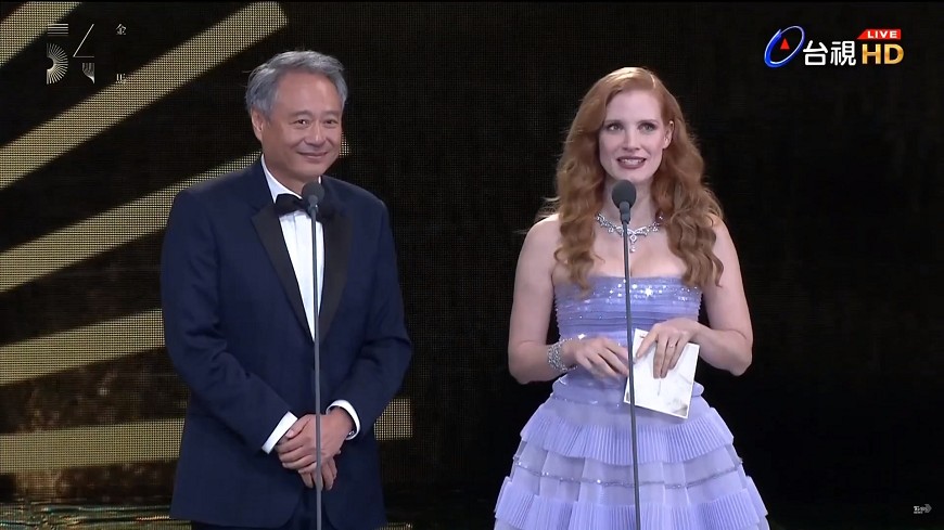 女星潔西卡崔斯坦頒獎邀戲演 李安自爆才放劉德華鴿子