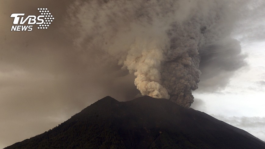 印尼阿貢火山蠢動 噴發恐致大量泥流