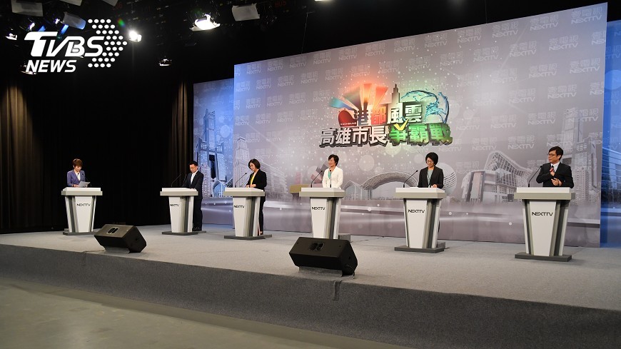 民進黨高雄市長初選辯論 陳菊贊成再辦