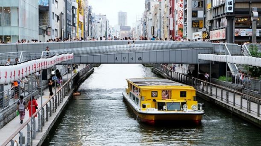 旅日水路第2彈!小型觀光船看遍大阪美景