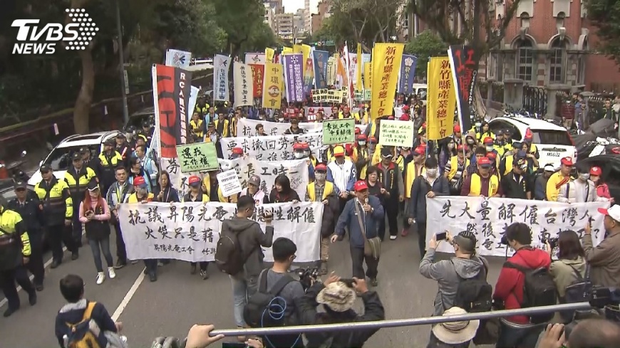 快訊/激烈抗議 勞團13:30聚集凱道對府嗆聲