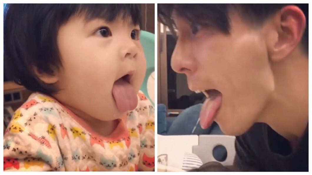Bo妞神模仿修杰楷做這件事!咘咘驚恐喊:「她吐了」