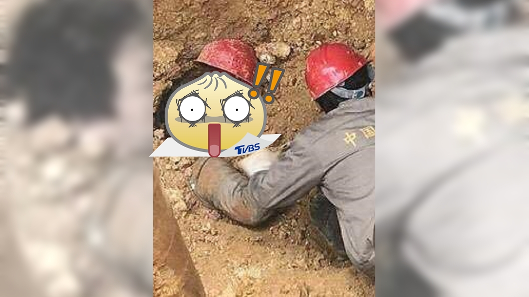 工地突坍方!土石堆驚見「一顆人頭」求救