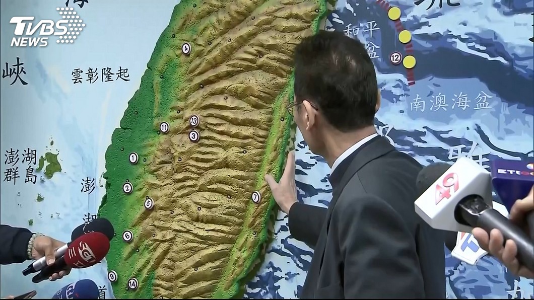 快訊/餘震! 11:55花蓮近海規模4.1淺源地震