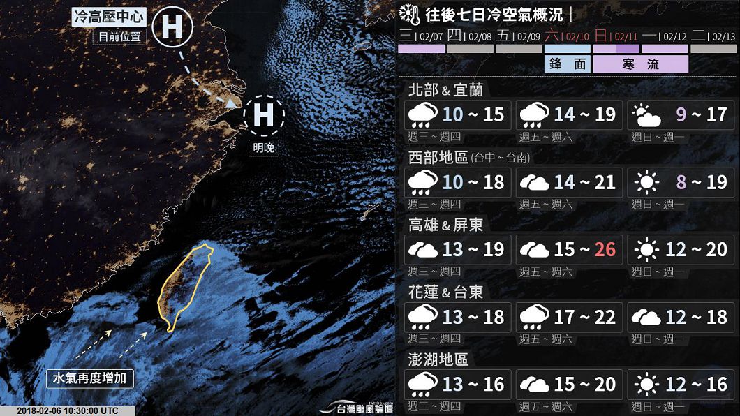 圖／台灣颱風論壇｜天氣特急