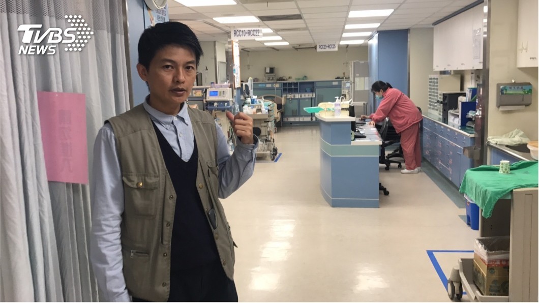 花蓮門諾醫院醫工張世鴻回憶當時狀況。圖/TVBS