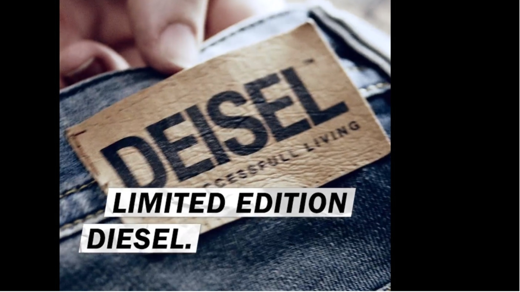 沒想到「假貨」是名副其實的真貨限量款。圖／翻攝Diesel臉書影片