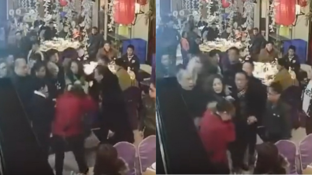 奧客無極限!嫌上菜速度慢 圍毆女服務生