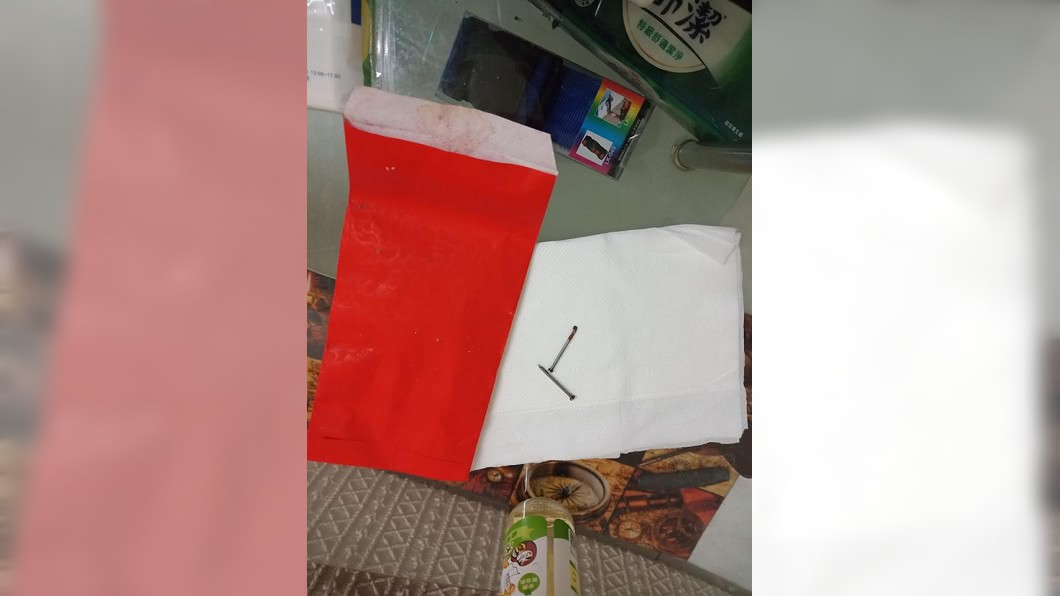 在租屋處驚見「紅包裝2鐵釘」 女害怕求助卻被恭喜
