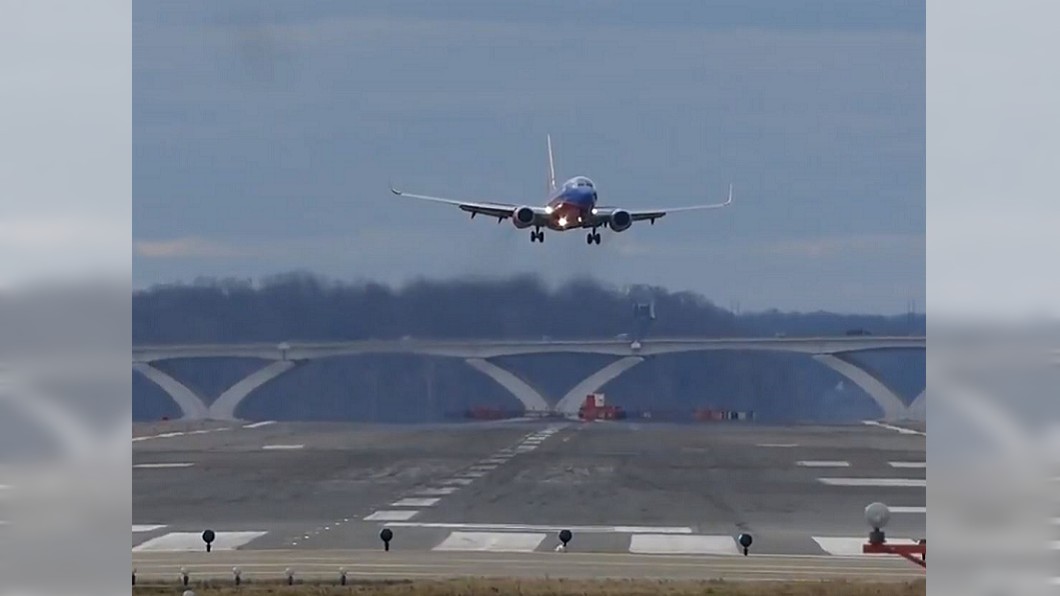 華府強風襲擊　西南航空班機驚險降落