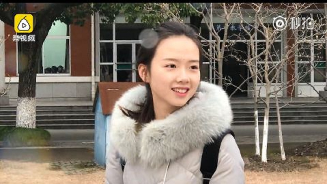 自評顏值4、5分　山東妹子「初戀臉」讓網友暴動了