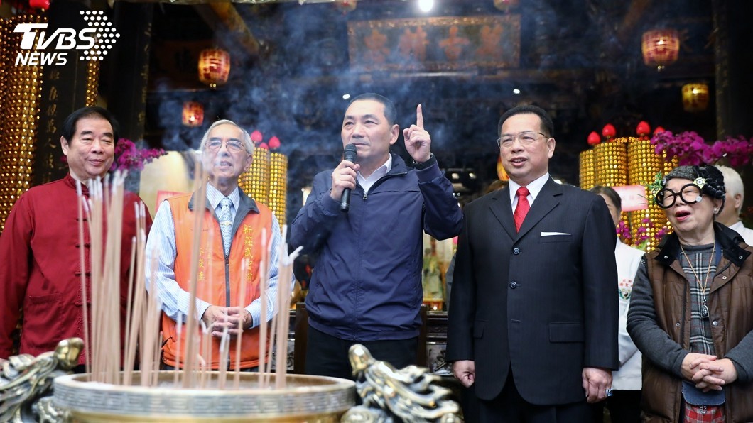 侯友宜選新北市長　首場行程先拜關公