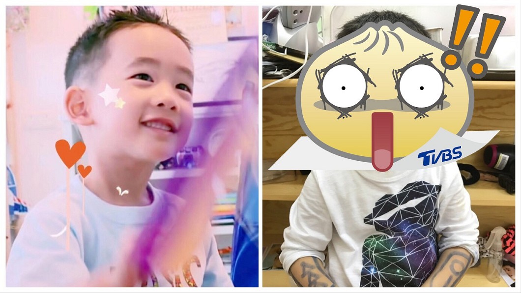 陳小春別看!Jasper拿奇異筆化妝萌娃變土匪