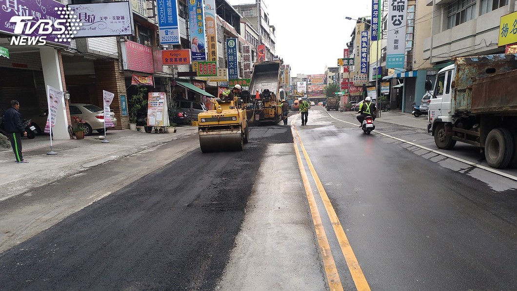 台中市路平專案 山城路平已109.53公里