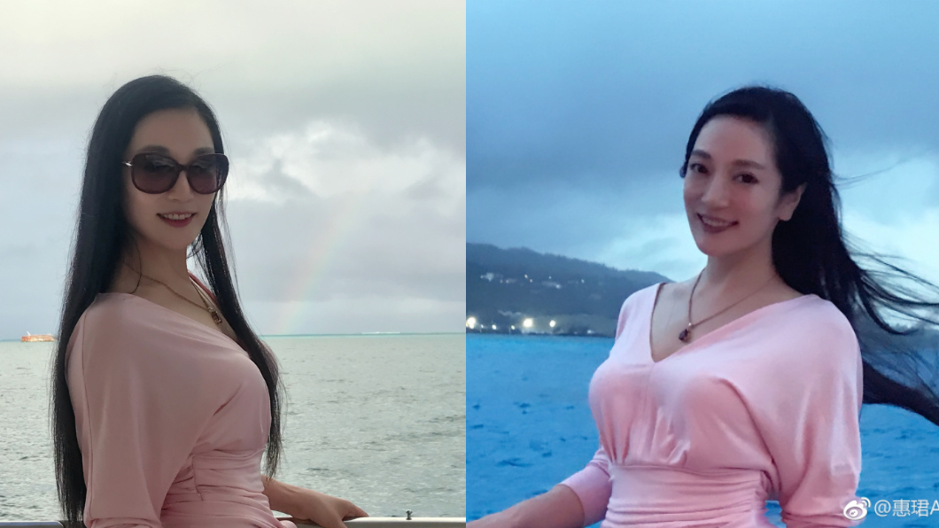 張慧君自稱氣質女神,圖/取自張慧君微博