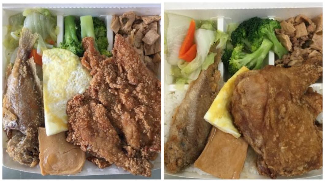 不少網友看到這樣的便當菜色,紛紛詢問:在哪裡?(圖/翻攝自爆怨公社)