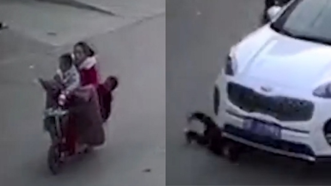 婦3貼載小孩!後座2歲童掉落 遭休旅車輾過