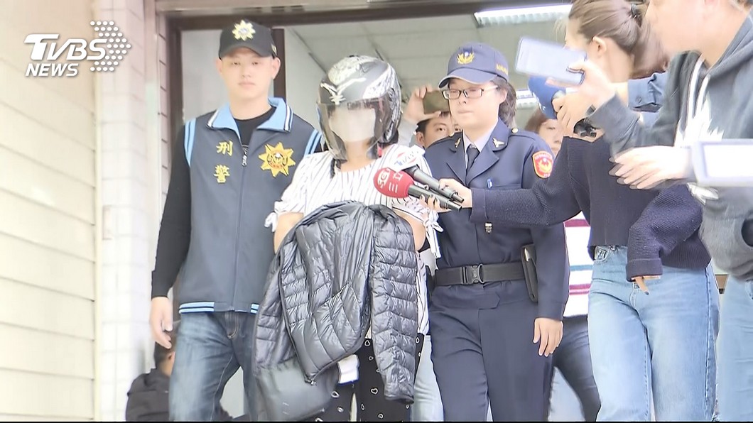 狠心殺害葉姓小姑的張姓大嫂,收押首日吃睡都很正常。(圖/TVBS)