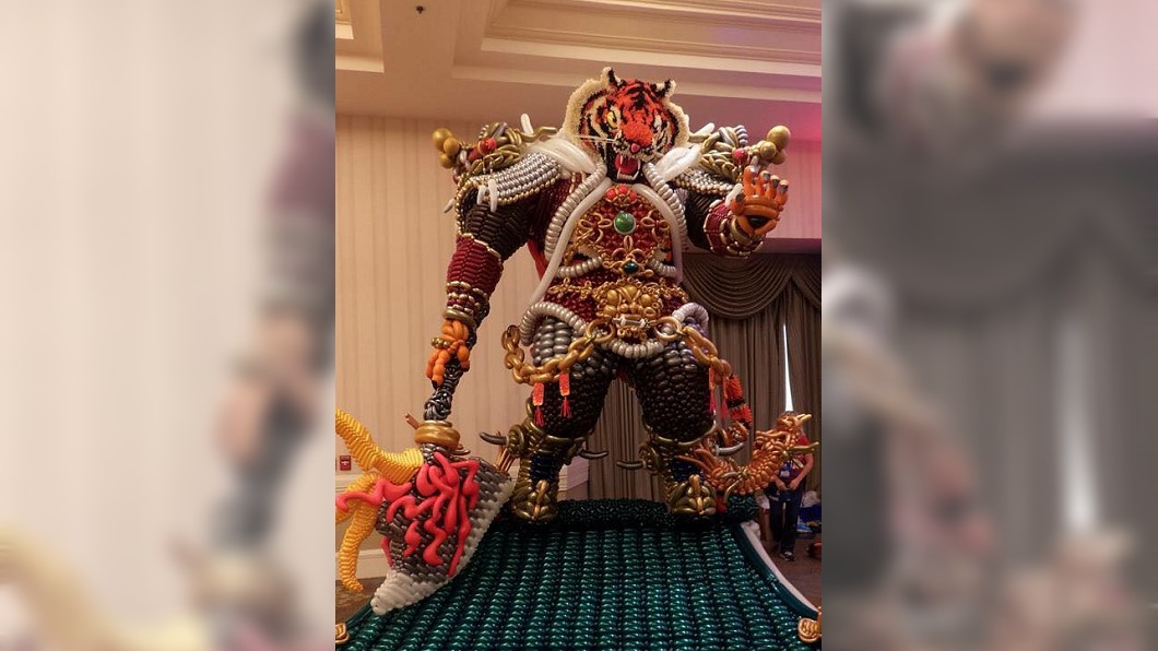 世界氣球賽 台灣隊「虎將軍、鬼武士」奪金