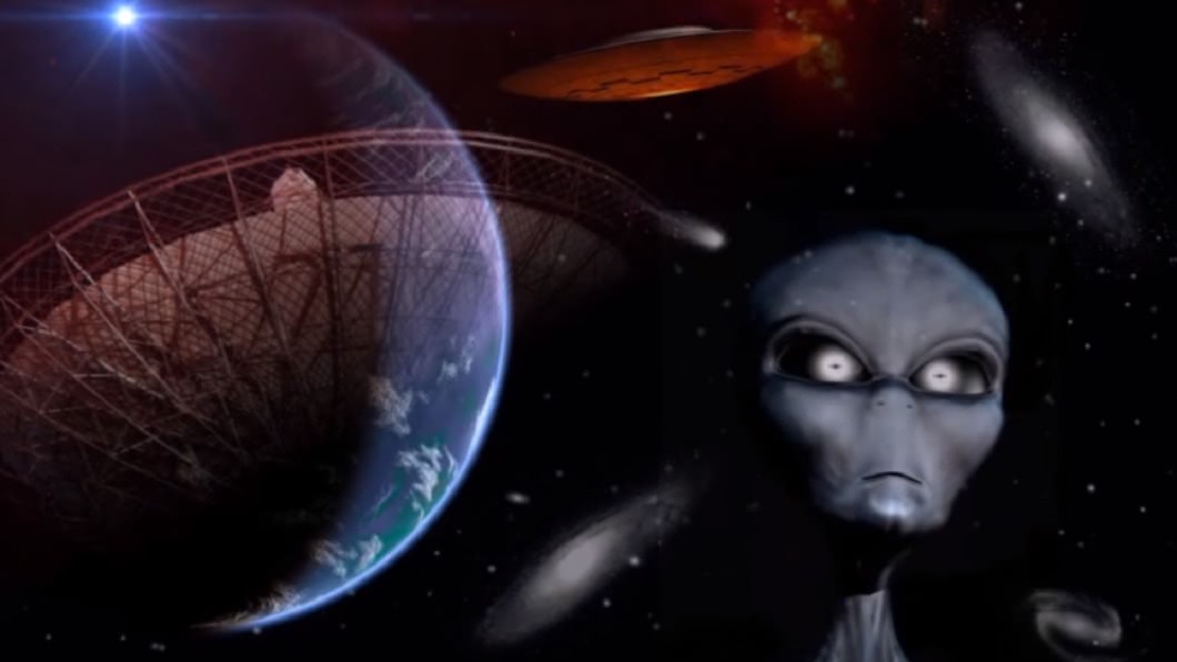 近日出現強烈訊號，專家推斷不排除是外星人刻意向地球傳送訊號或是想接觸地球導致。圖／翻攝UFOmania - The truth is out there