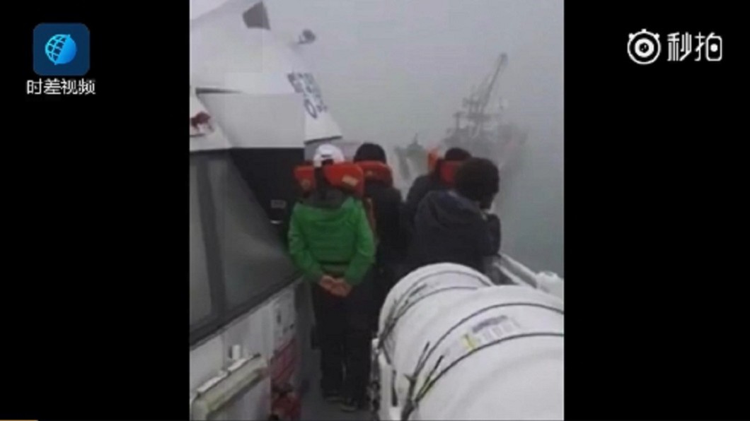 韓渡輪觸礁 163人全數獲救23人輕傷