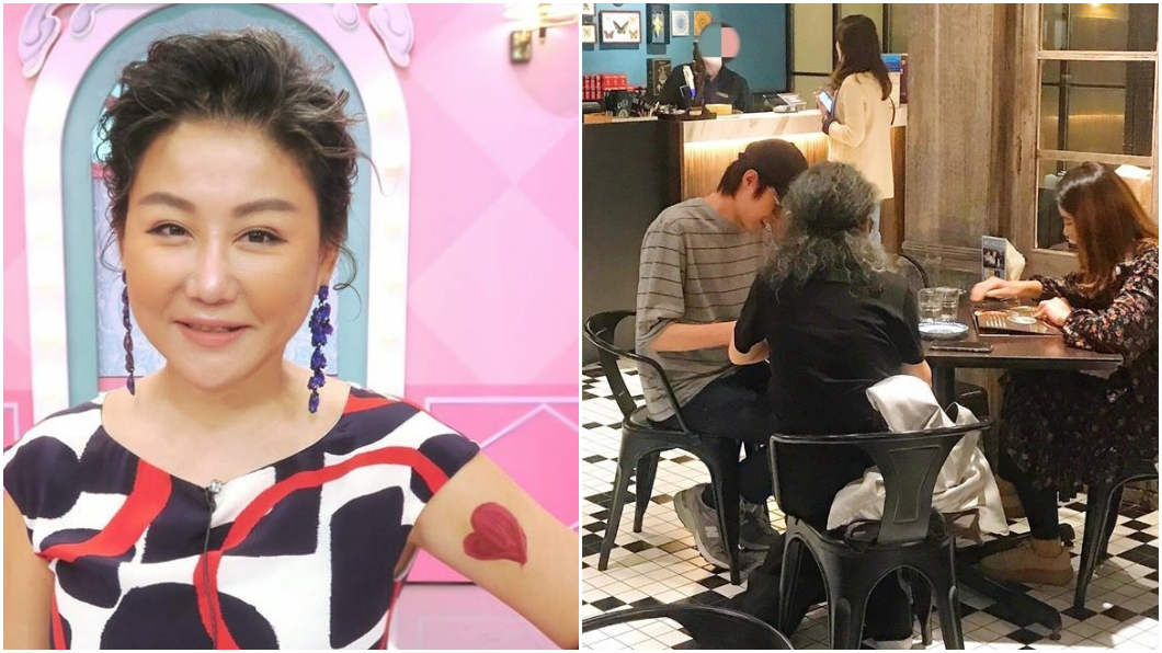 天哪！吃飯喊服務生點餐　抬頭一看…是藍心湄