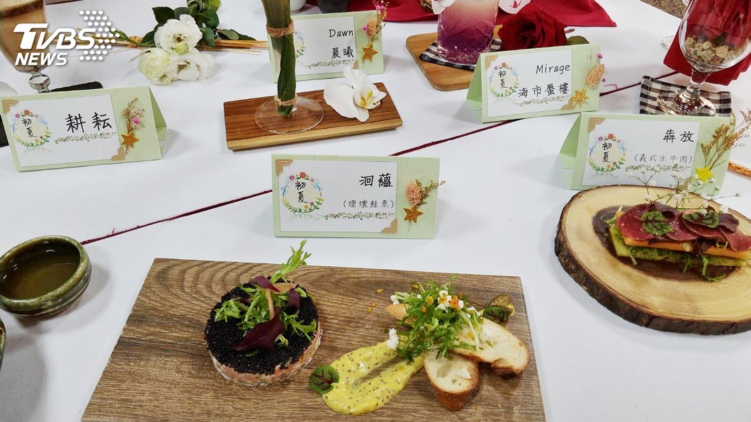 大仁科大餐旅畢展很文青 品牌取自詩經