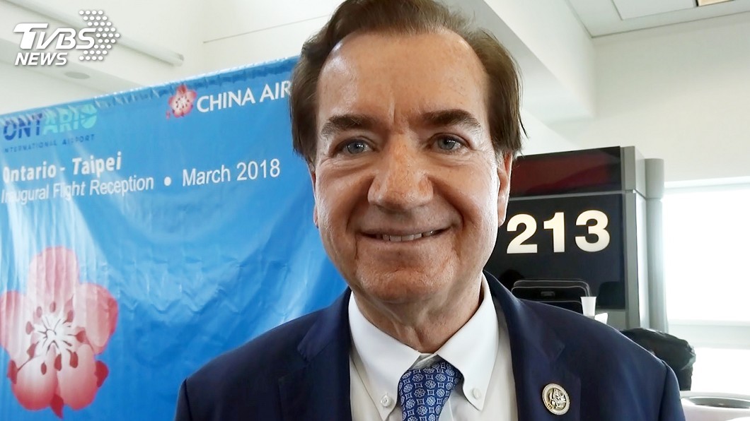 羅艾斯獲台國會外交榮譽獎章 美議員第一人