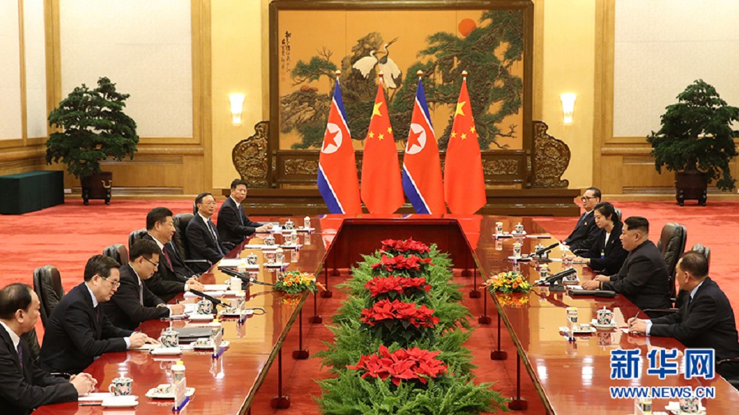 金正恩應邀訪中 向習近平當面通報情況