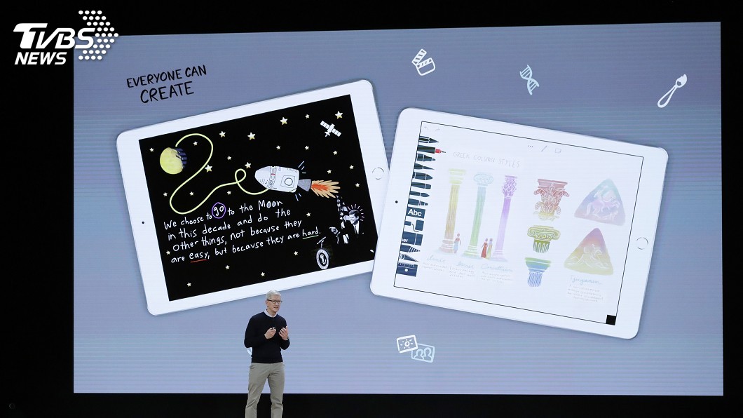 新iPad配Apple Pencil 擴增實境有看頭