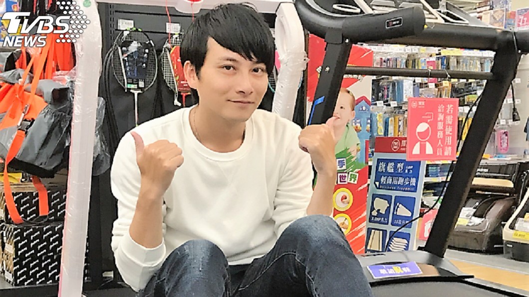 186男星跑步機上直播飆歌 熬10年終成國片男一