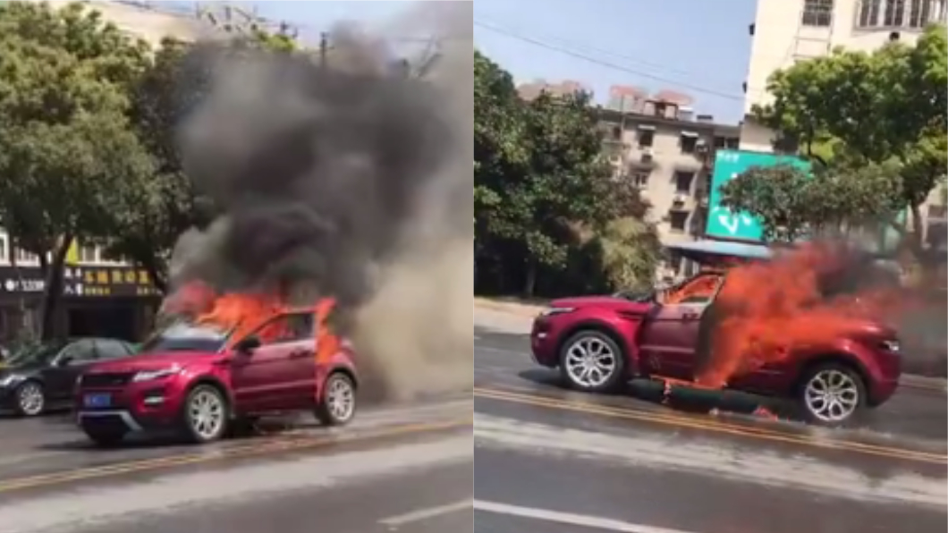男自焚拉女友陪葬 火燒車載2焦屍滑行…