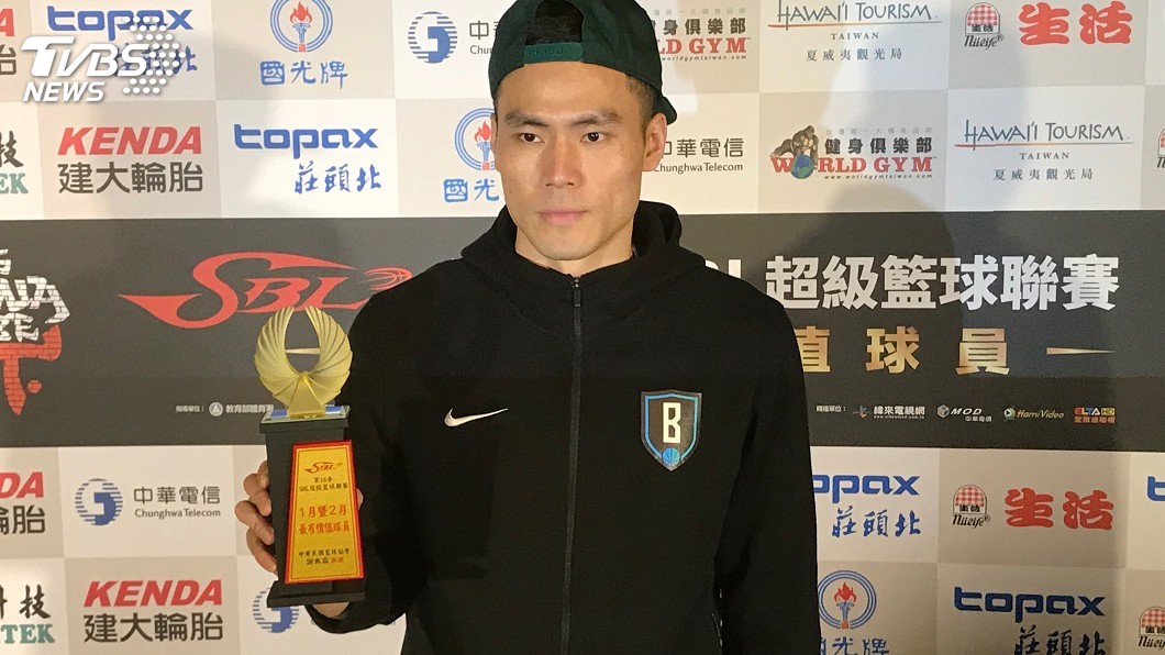 SBL月MVP　張宗憲、夏普衝刺季後賽