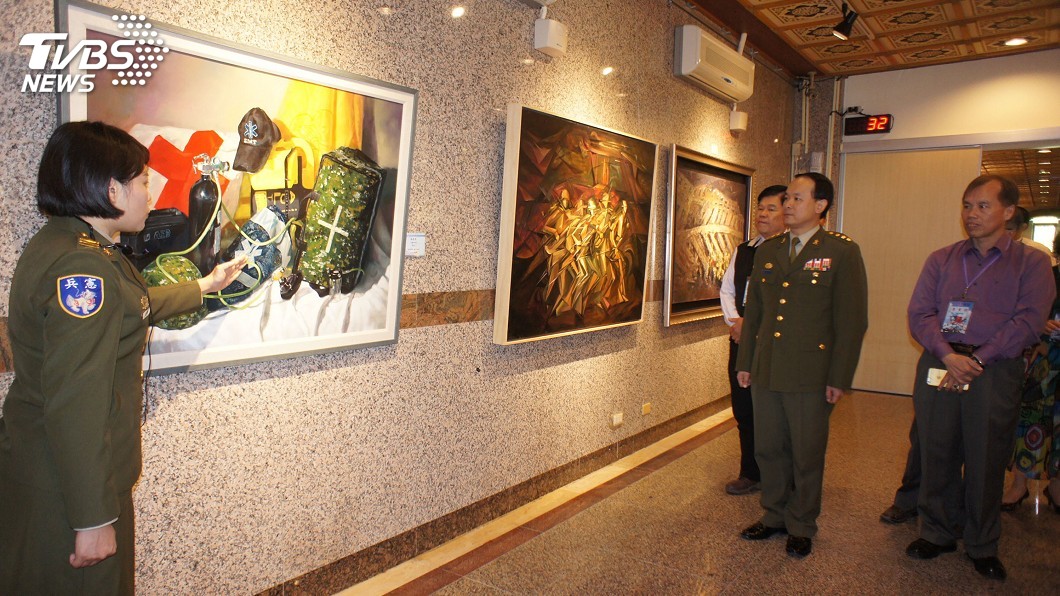 國軍文藝金像獎展覽　作品高水準具創意