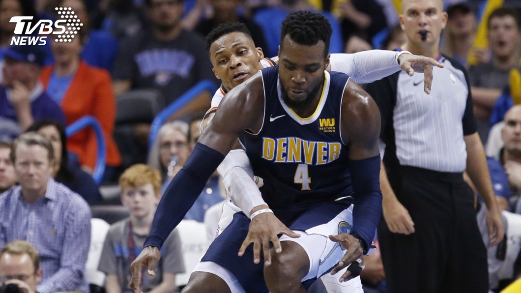 NBA金塊險勝雷霆 終止2連敗