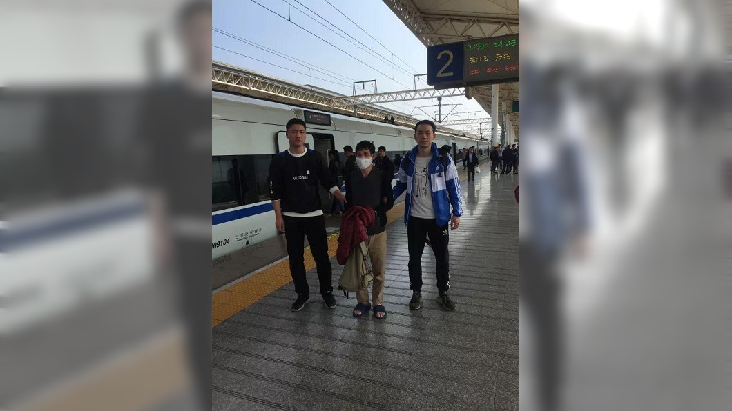 蘇男被逮捕。圖/翻攝自杭州網