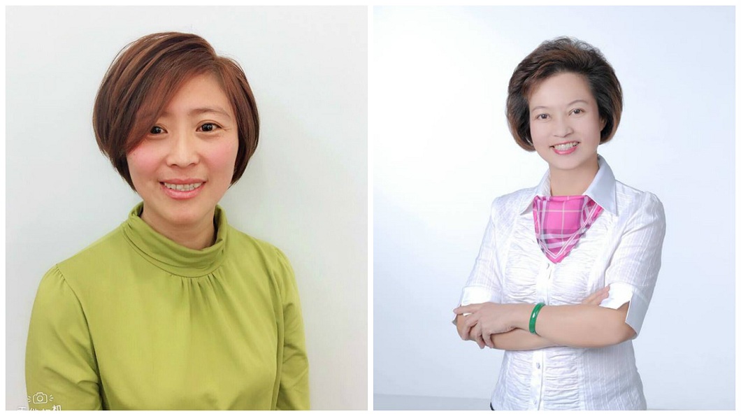現任縣議員賴岸璋的妻子李寶銀和民進黨彰化縣黨部的執行委員劉玲惠為了爭取這席婦女名額提名互不相讓。(圖/合成圖,翻攝自李寶銀和劉玲惠臉書)