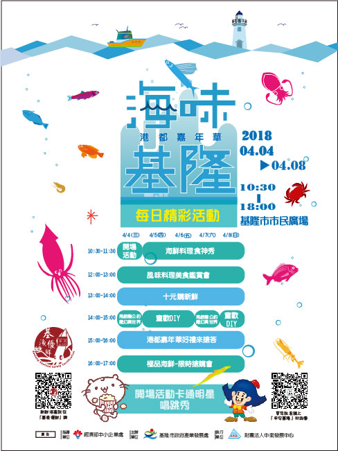 兒童清明連假大啖漁味!2018 海味基隆 港都嘉年華