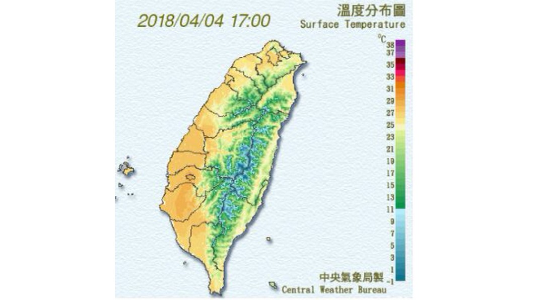 圖／中央氣象局